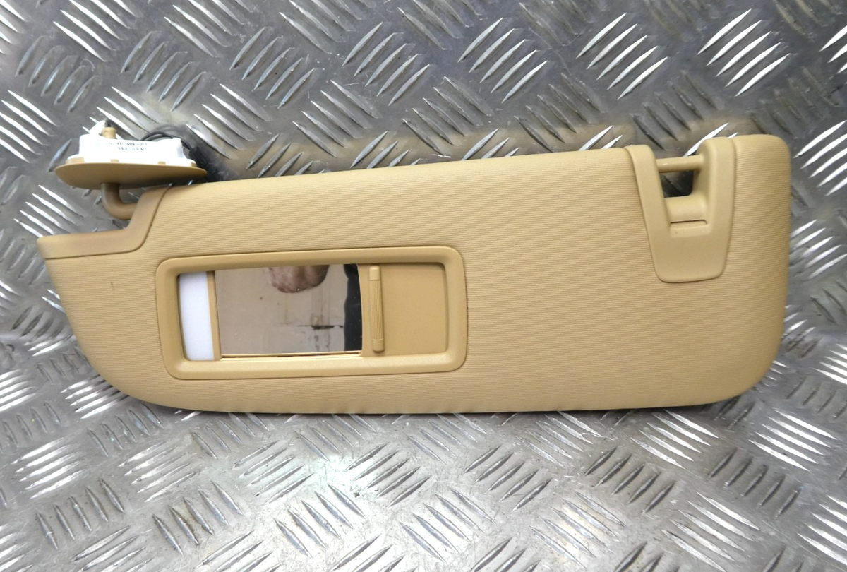 Porsche Panamera 970 Sonnenblende rechts Luxorbeige AZ2 ORIGINAL gebraucht - 97073113102 – Produktansicht 2