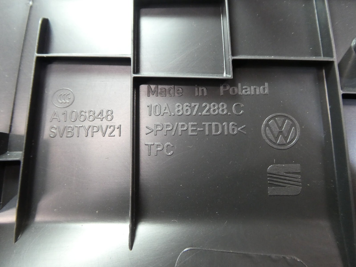 VW ID.3 ID3 Kofferraumabdeckung recht 10A867288C 4PK 2021 schwarz ORIGINAL gebraucht - Volkswagen – Produktansicht 5