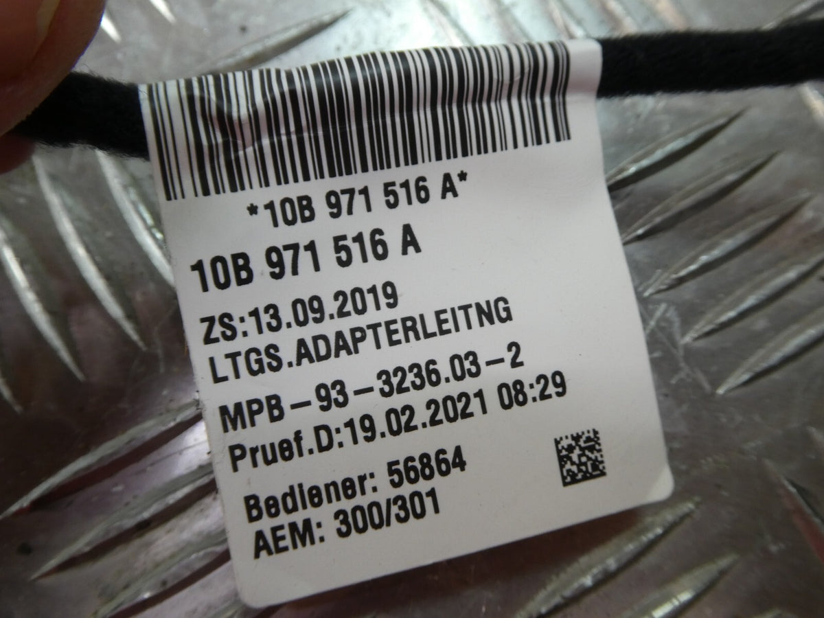VW ID3 ID.3 LTGS. Adapterleitung Kabel Kabelbaum 10B971516A ORIGINAL gebraucht - Volkswagen – Produktansicht 3
