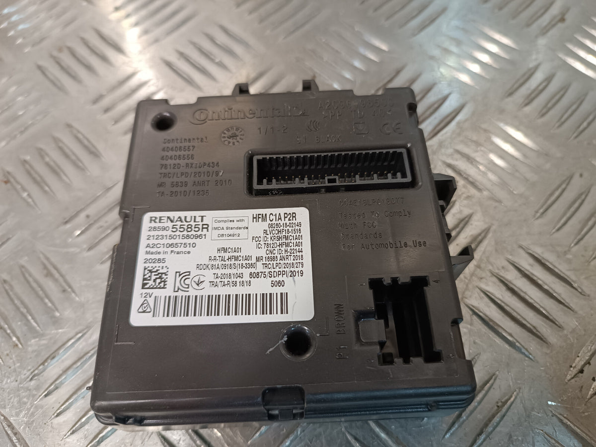 Renault Zoe 2022 Steuergerät A2C10657510 28590 5585R Lesegerät ORIGINAL gebraucht - 285905585R – Produktansicht 1
