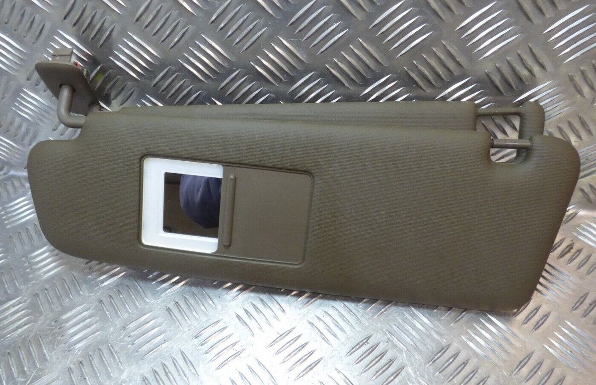 Porsche Cayenne S 92A Sonnenschutz Links 7P0857551 Braun Umbra DE1 ORIGINAL gebraucht - Sonnenblende – Produktansicht 1