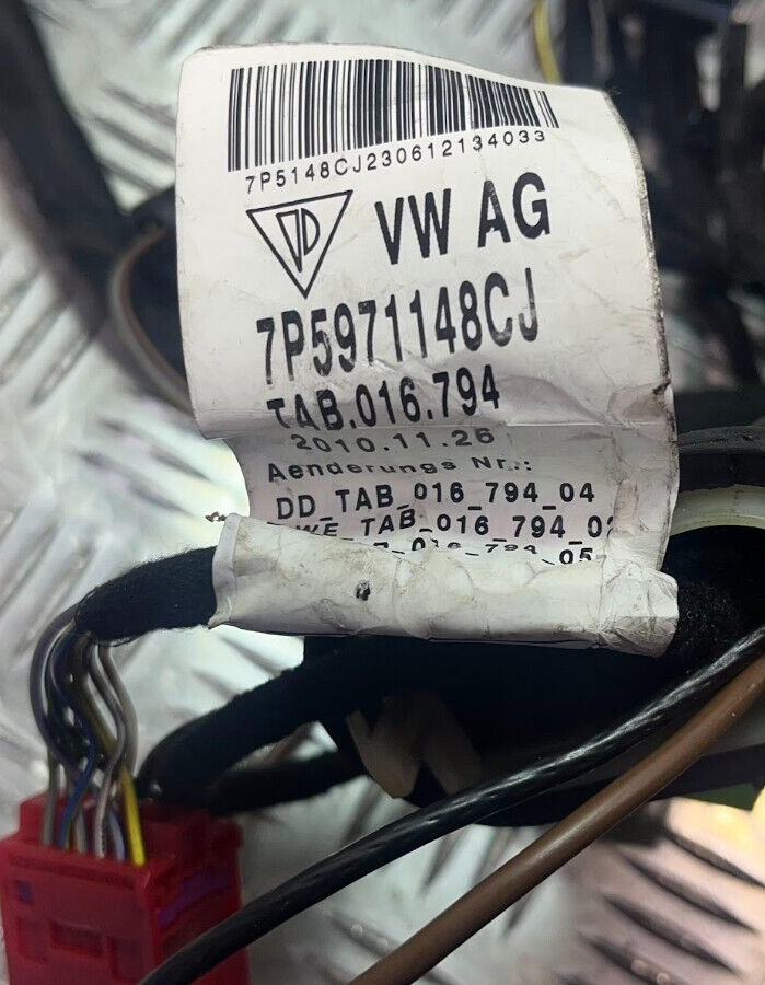 Porsche Cayenne S 92A Heckklappe 7P5971148CJ ORIGINAL gebraucht - Kabelbaum – Produktansicht 2