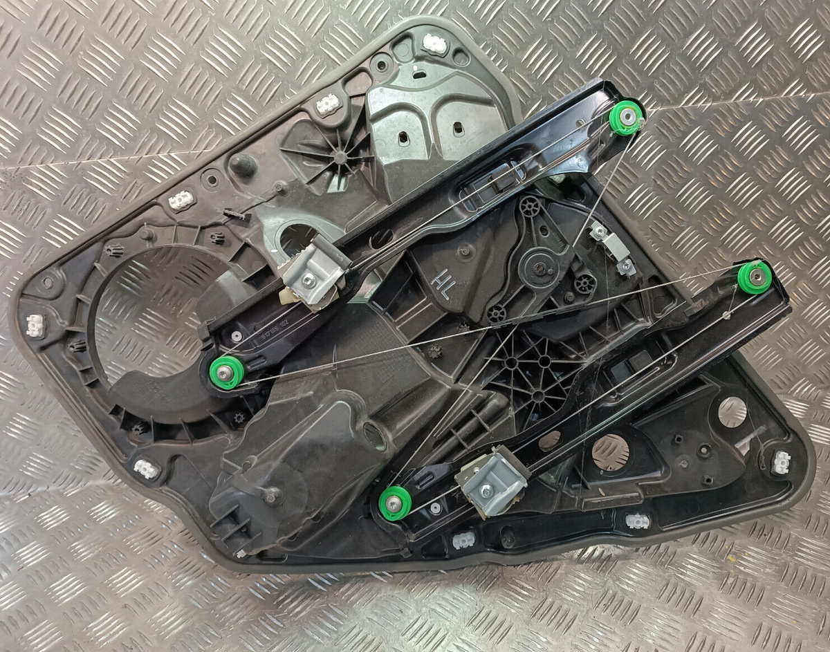 Porsche Cayenne S 92A Gestänge Seilzug Hinten Links 7P5839755B ORIGINAL gebraucht - Fensterheber – Produktansicht 1