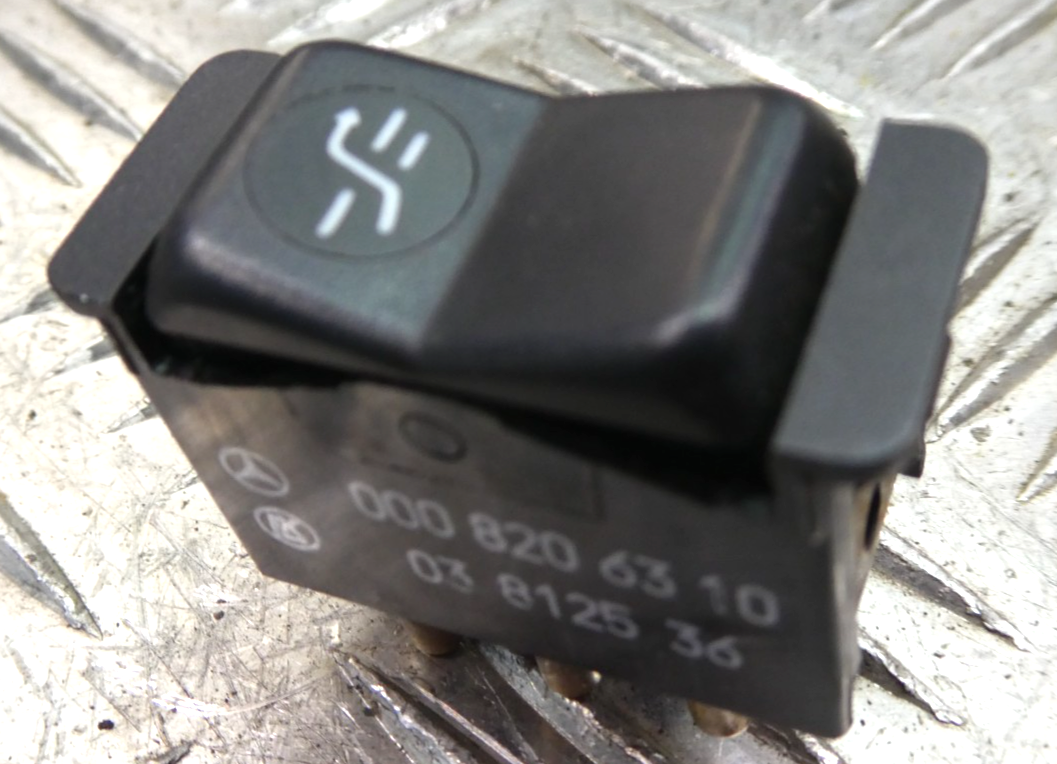 Mercedes-Benz W126 C126 SEC Schalter Schiebedach ORIGINAL gebraucht - 0008206310 – Produktansicht 1