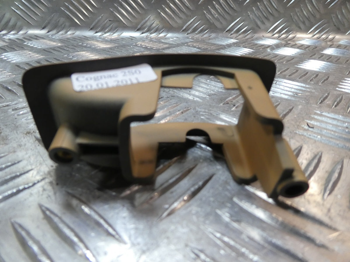 Porsche Cayenne 958 92A Schalter Verkleidung 7P5919163 Cognac ORIGINAL gebraucht - Parkbremse – Produktansicht 2