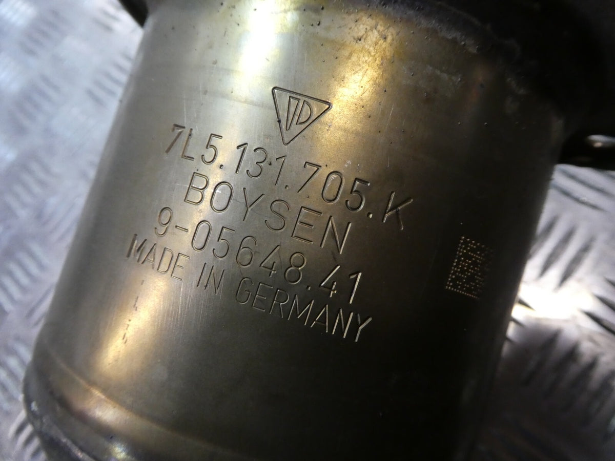 Porsche Cayenne S 92A 4.8 Links 7P5131705K ORIGINAL gebraucht - Katalysator – Produktansicht 3