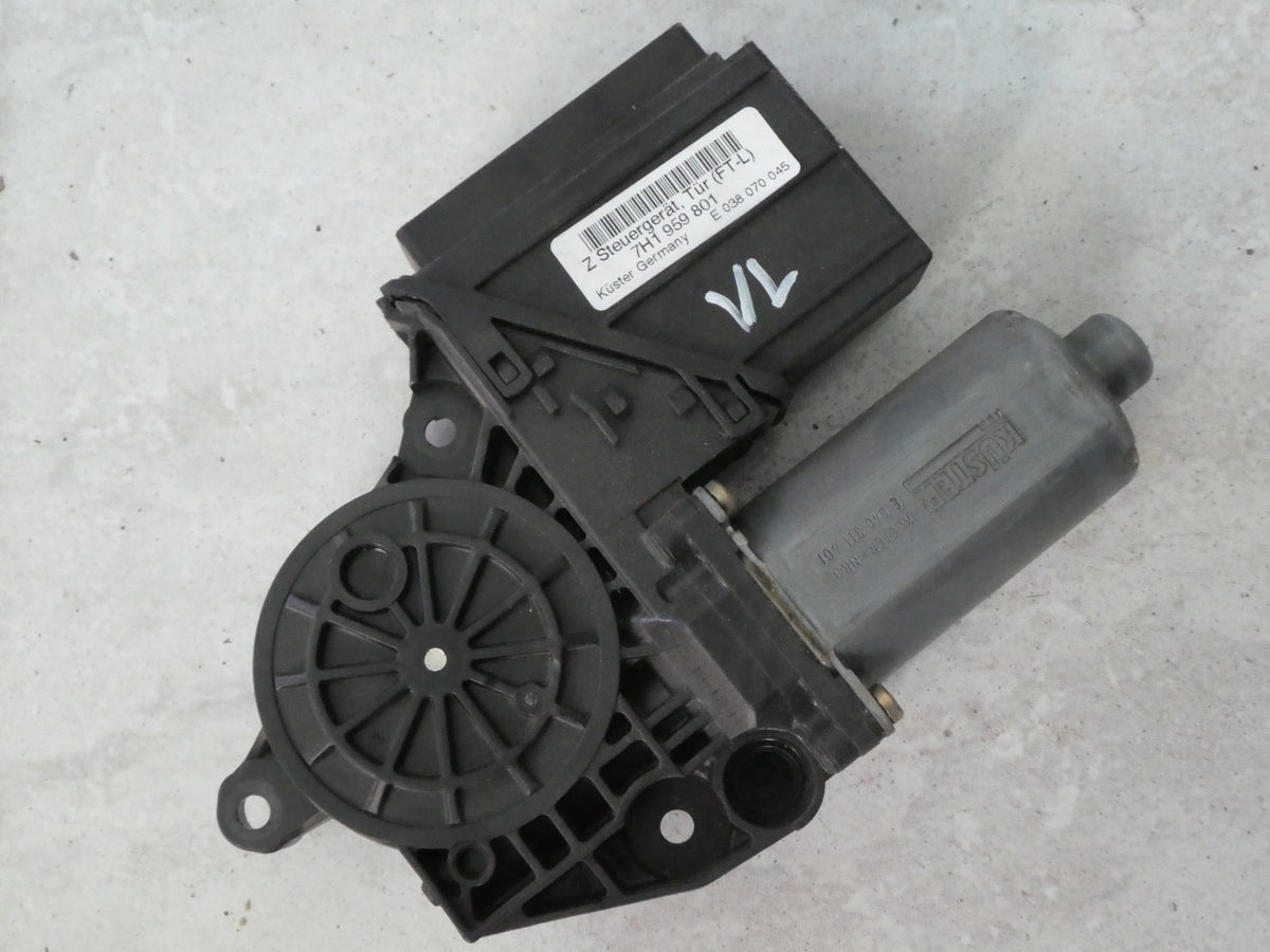 VW T5 MULTIVAN 2003-2016 Fensterhebermotor Tür Vorne Links 7H1959801 ORIGINAL gebraucht - Transporter – Produktansicht 2