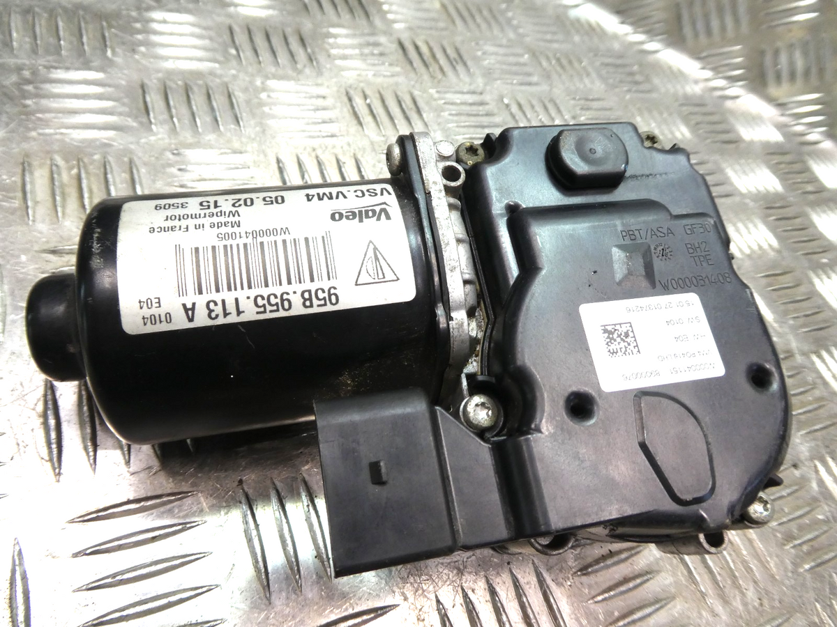 PORSCHE MACAN 3.0 TDI Wischermotor Vorne 95B955113A gebraucht - Original – Produktansicht 1