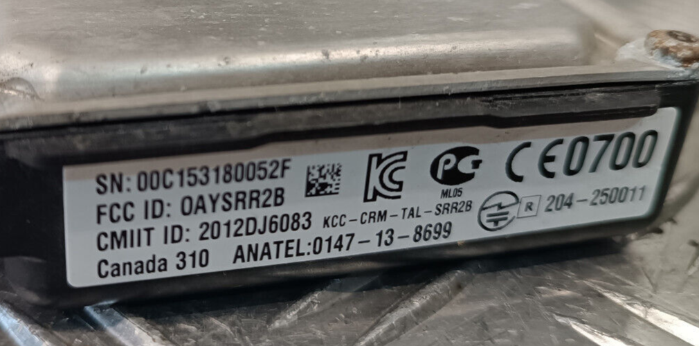 Jeep Grand Cherokee WK2 Steuergerät Toter Winkel Radarsensor P ORIGINAL gebraucht - 68137930AI – Produktansicht 3