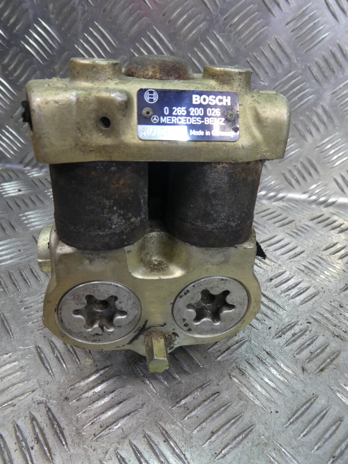 Mercedes-Benz C126 W126 ABS Aggregat ABS Hydraulikblock Steuergerät ORIGINAL gebraucht - 0265200026 – Produktansicht 4
