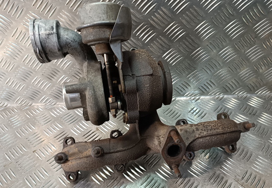 VW Transporter T5 1.9 TDI Turbo Turbolader BV39A-0020 5006954700902 ORIGINAL gebraucht - 038253014H – Produktansicht 1