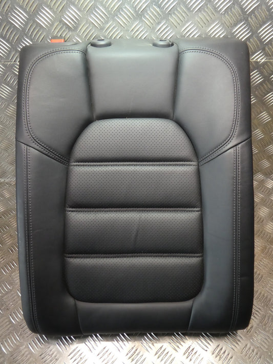 Porsche Macan 95B Schwarz Leder Stütze Sitze hinten rechts NEUWERTIG ORIGINAL gebraucht - Sitzlehne – Produktansicht 1