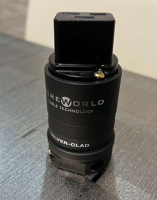 Silver-Clad OFC Copper 20A/250V Gerätestecker plug IEC C19 High-End ORIGINAL gebraucht - Wireworld – Produktansicht 7