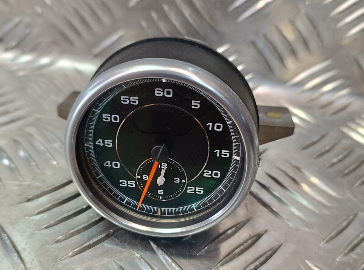 Porsche Cayenne S 92 Center Chrono Clock Chronometer 7P5919203A ORIGINAL gebraucht - Dashboard – Produktansicht 1