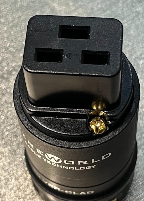 Silver-Clad OFC Copper 20A/250V Gerätestecker ORIGINAL gebraucht - plug IEC C19 High-End ORIGINAL… – Produktansicht 4