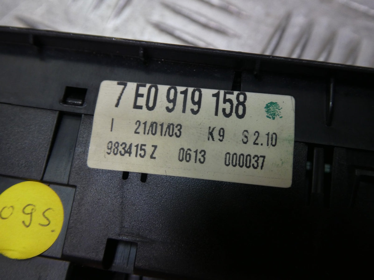 VW T5 Klimabedienteil Modul Heizung schalter _ 7E0919158 ORIGINAL gebraucht - Transporter – Produktansicht 6