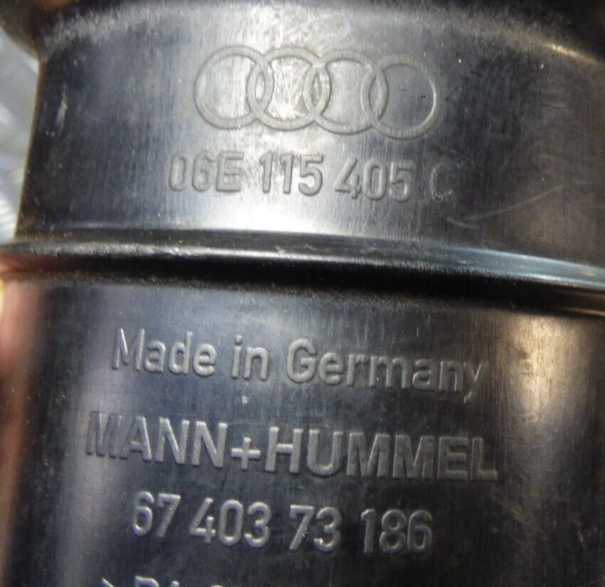 Porsche Cayenne 92A Hybrid Ölfiltergehäuse Gehäuse Halter Ölfilter ORIGINAL gebraucht - 06E115405C – Produktansicht 3