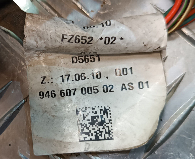 Porsche PANAMERA 970 V6 Kabelbaum Motorkabelbaum 94660700502 ORIGINAL gebraucht - 94860716500 – Produktansicht 3