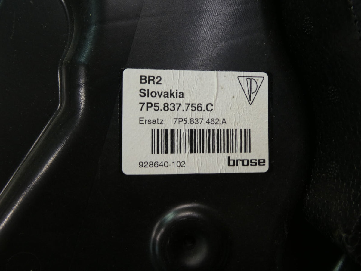 Porsche Cayenne 92A ohne Motor vorne rechts 7P5839756C ORIGINAL gebraucht - Fensterheber – Produktansicht 3