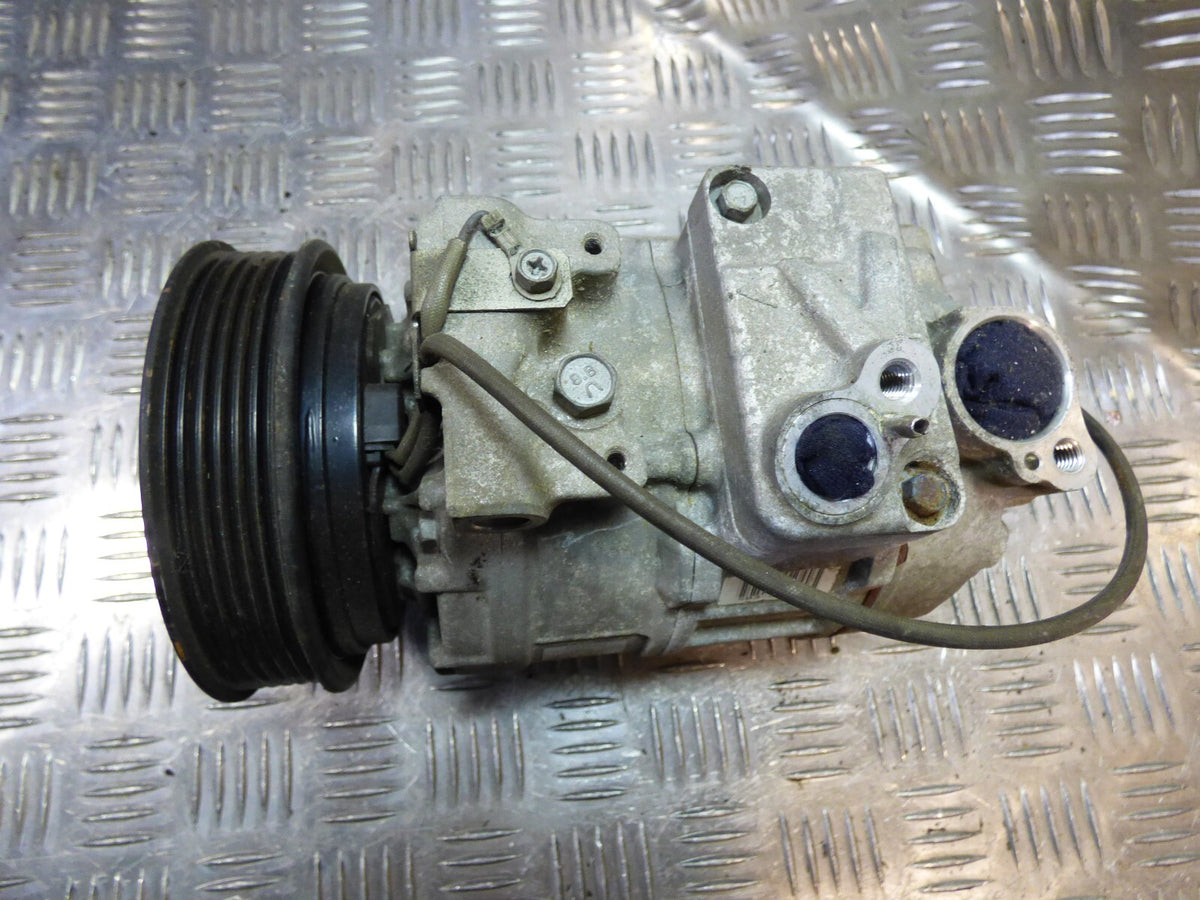 Porsche Boxster Cayman 987 997 911 Klimakompressor DENSO /447220-8266 ORIGINAL gebraucht - 4472208266 – Produktansicht 2