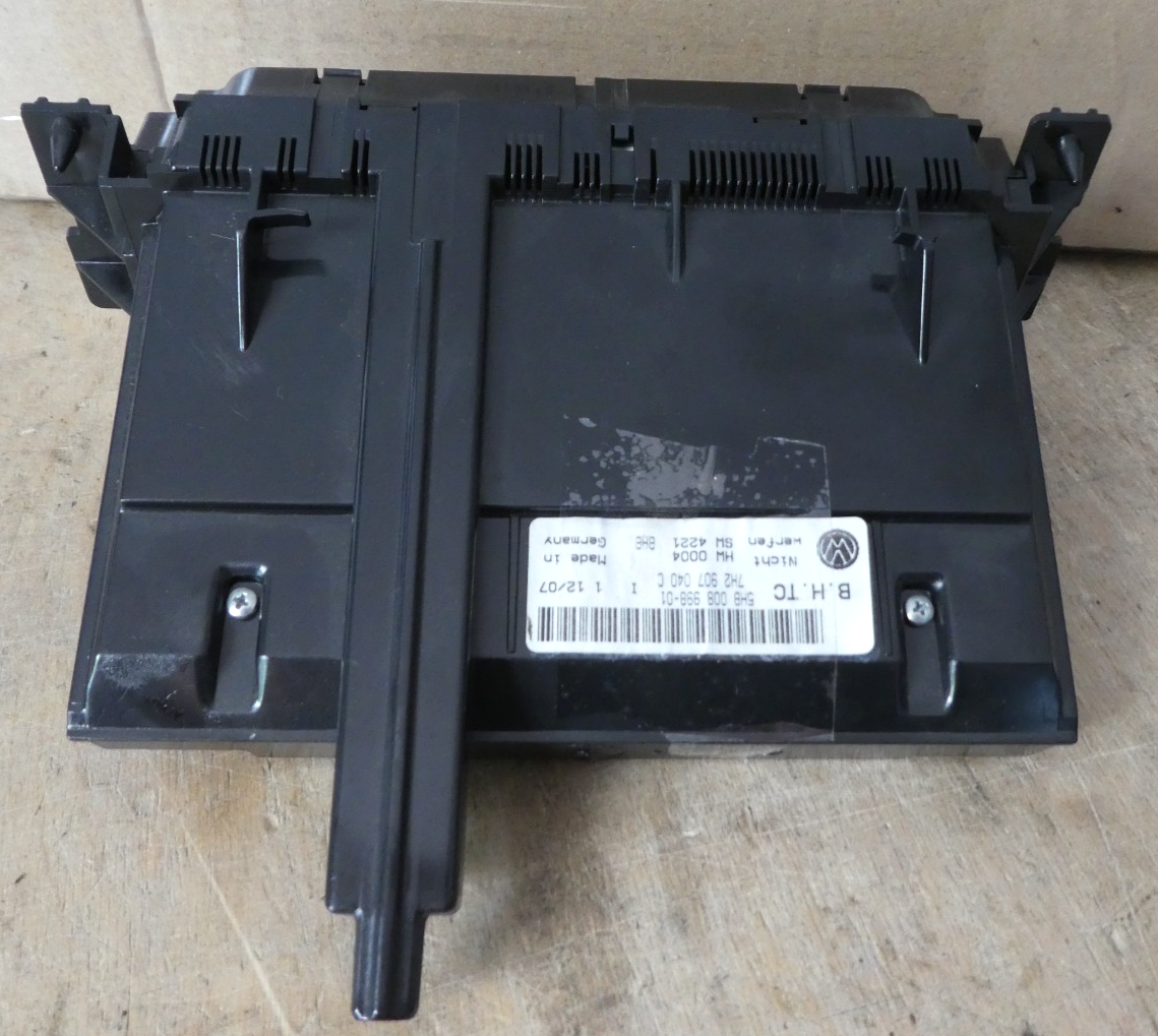 VW T5 MULTIVAN 2003-2016 Klimabedienteil Klimaregelung 7H2907040C ORIGINAL gebraucht - Transporter – Produktansicht 4