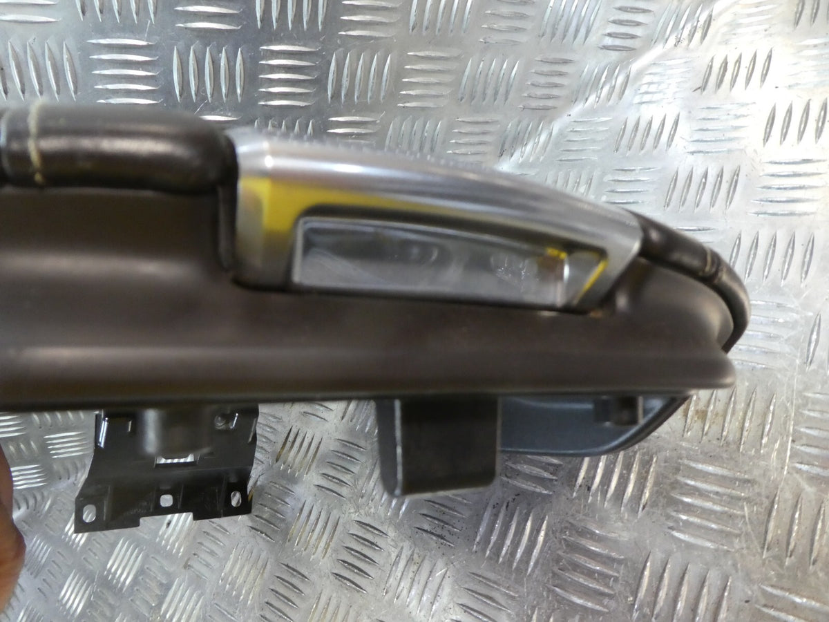 Porsche Cayenne 92A Leder Mittelkonsole Deckel Ferbe: Espresso 6H6 ORIGINAL gebraucht - Armlehne – Produktansicht 4