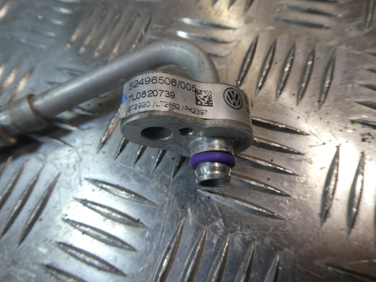 Porsche Cayenne 92A Kältemittelschlauch 7L0820739 ORIGINAL gebraucht - Klimaleitung – Produktansicht 2