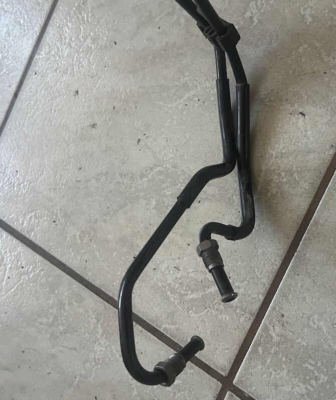 Porsche Cayenne II 92A Hydraulikflüssigkeit Rohrs Vorne 7P0614741H ORIGINAL gebraucht - Bremsschlauch – Produktansicht 3