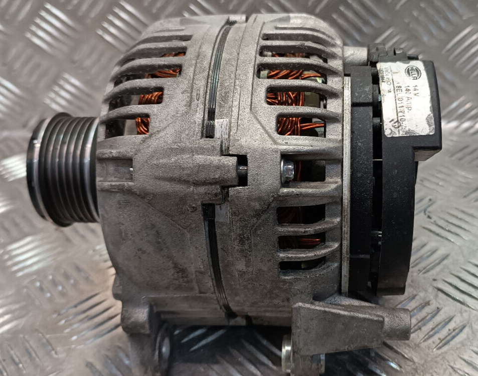 VW T5 2.0 TDI CAA Generator 8EL011710 140 amp Lichtmaschine ORIGINAL gebraucht - Transporter – Produktansicht 2