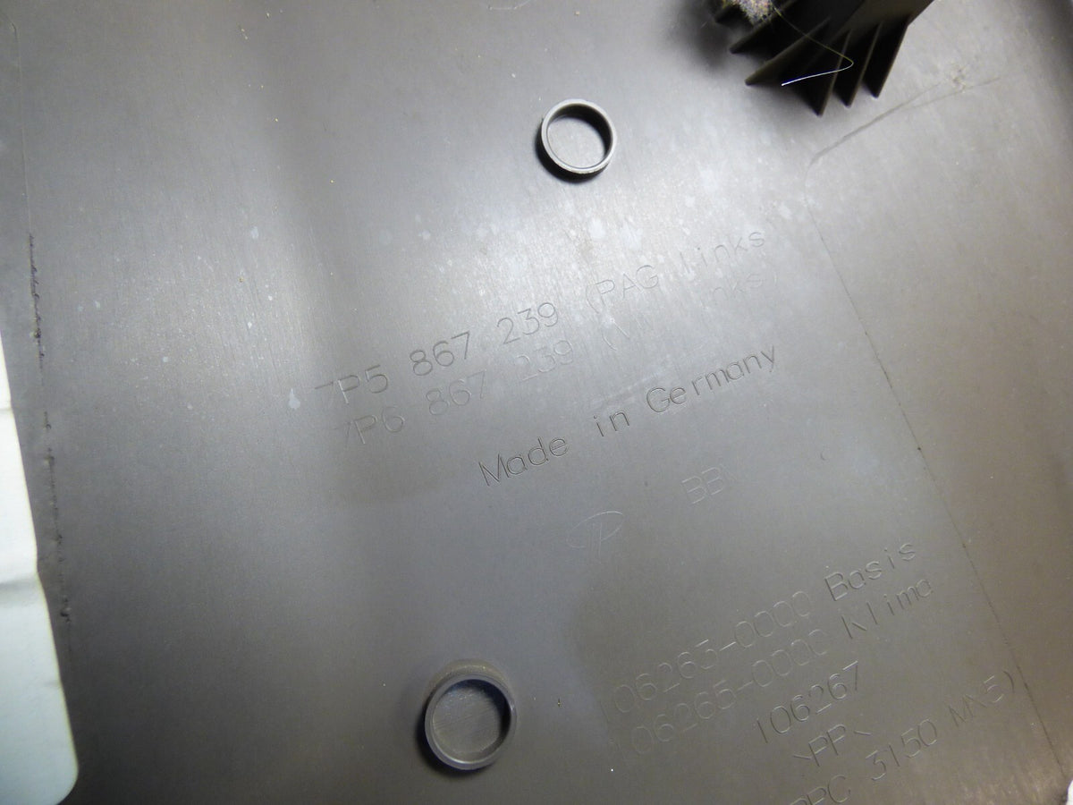 Orig Porsche Cayenne 92A Säulenverkleidung B-Säule Braun Links ORIGINAL gebraucht - 7P5867239 – Produktansicht 4