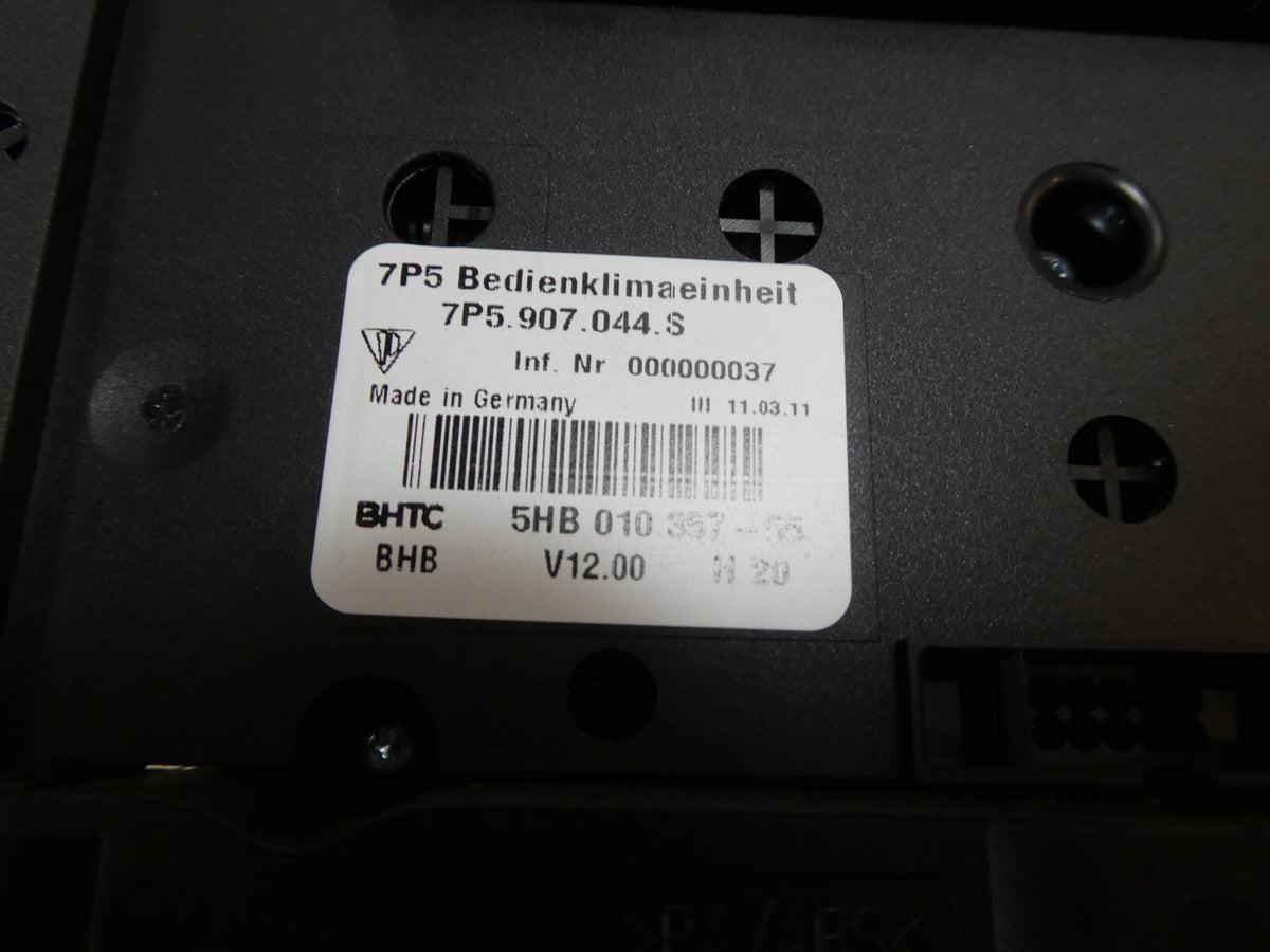 Porsche Cayenne 92A Bedieneinheit Vorne mitte 7P5907044S ORIGINAL gebraucht - Klimabedienteil – Produktansicht 5