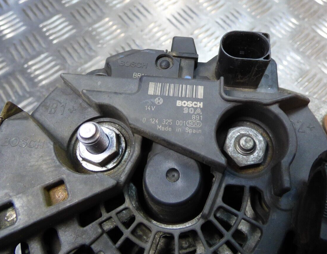 VW Transporter T5 1.9 TDI Lichtmaschine LiMa 90A BOSCH ORIGINAL gebraucht - 0124325001 – Produktansicht 5