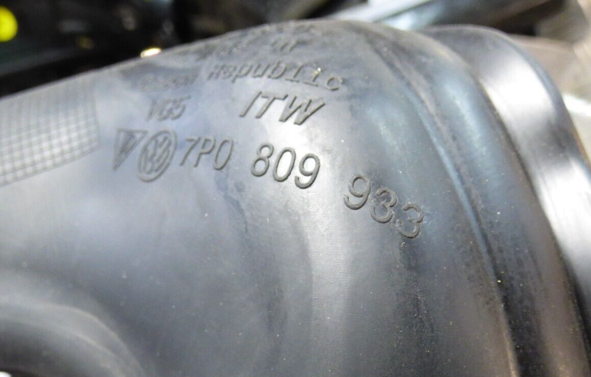 Porsche Cayenne S 92A Kraftstofftankdeckel 7P0809933 ORIGINAL gebraucht - Gummimanschette – Produktansicht 2
