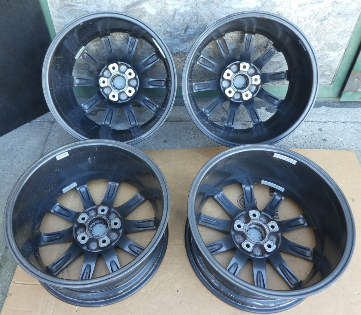 Orig Porsche 970 19 zoll Alufelgen satz SPEEDLINE mit RDK & Nabendeckel ORIGINAL gebraucht - Panamera – Produktansicht 15