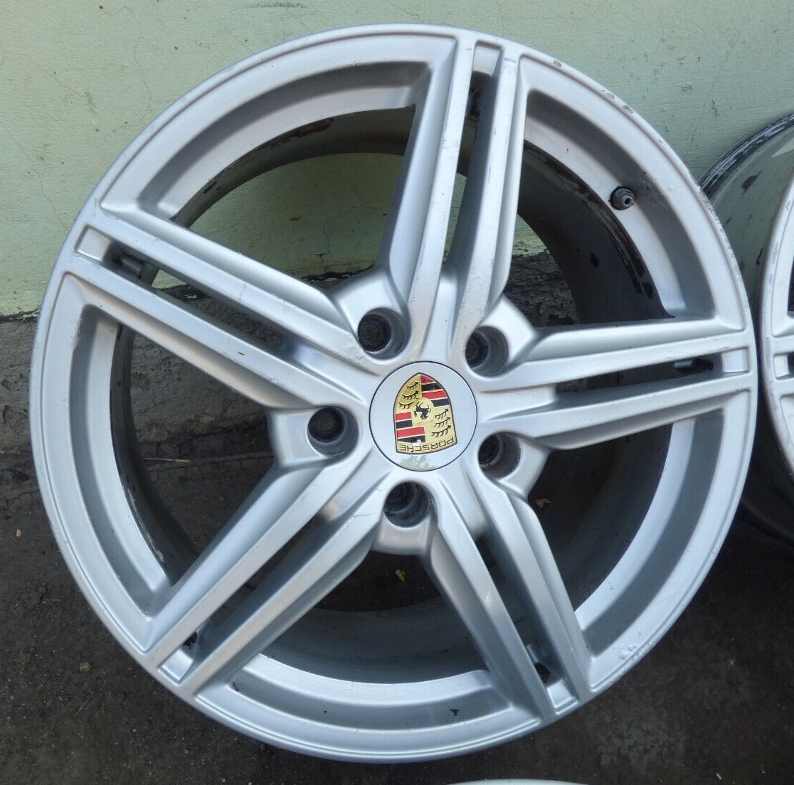 Porsche Cayenne II 92A 2012 Alufelgen Satz Felgen 19" Zoll 7P5601025E gebraucht - Original – Produktansicht 5