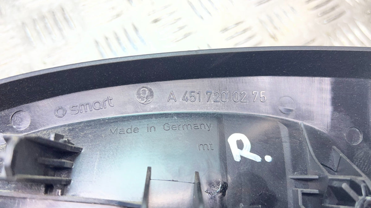 Smart ForTwo 451 ForTwo Griff Türgriff Rechts Außen Schwarz Matt ORIGINAL gebraucht - A4517200275 – Produktansicht 3