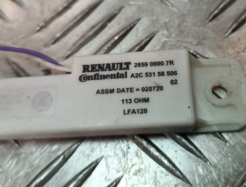 Renault Zoe 2022 Antennenverstärker A2C53158506 2859 0000 7R ORIGINAL gebraucht - 285900007R – Produktansicht 2