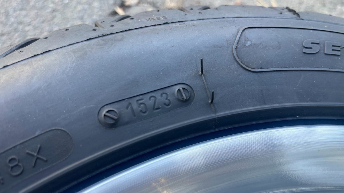 4 x ORIGINAL MERCEDES-BENZ SL R129 ALBALI ALUFELGEN mit Sommereifen gebraucht - 1294011202 – Produktansicht 18