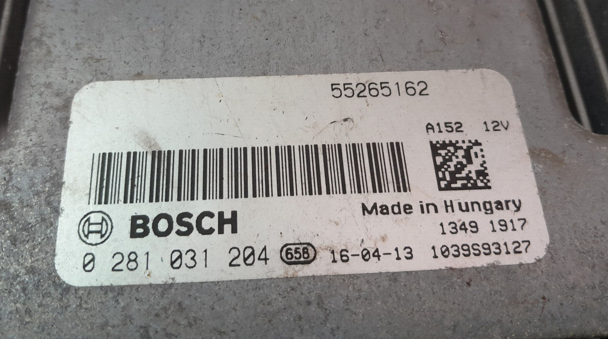 Jeep Renegade 1.6 Mjet Steuergerät Motorsteuergerät 0281031204 Bosch ORIGINAL gebraucht - 55265162 – Produktansicht 3