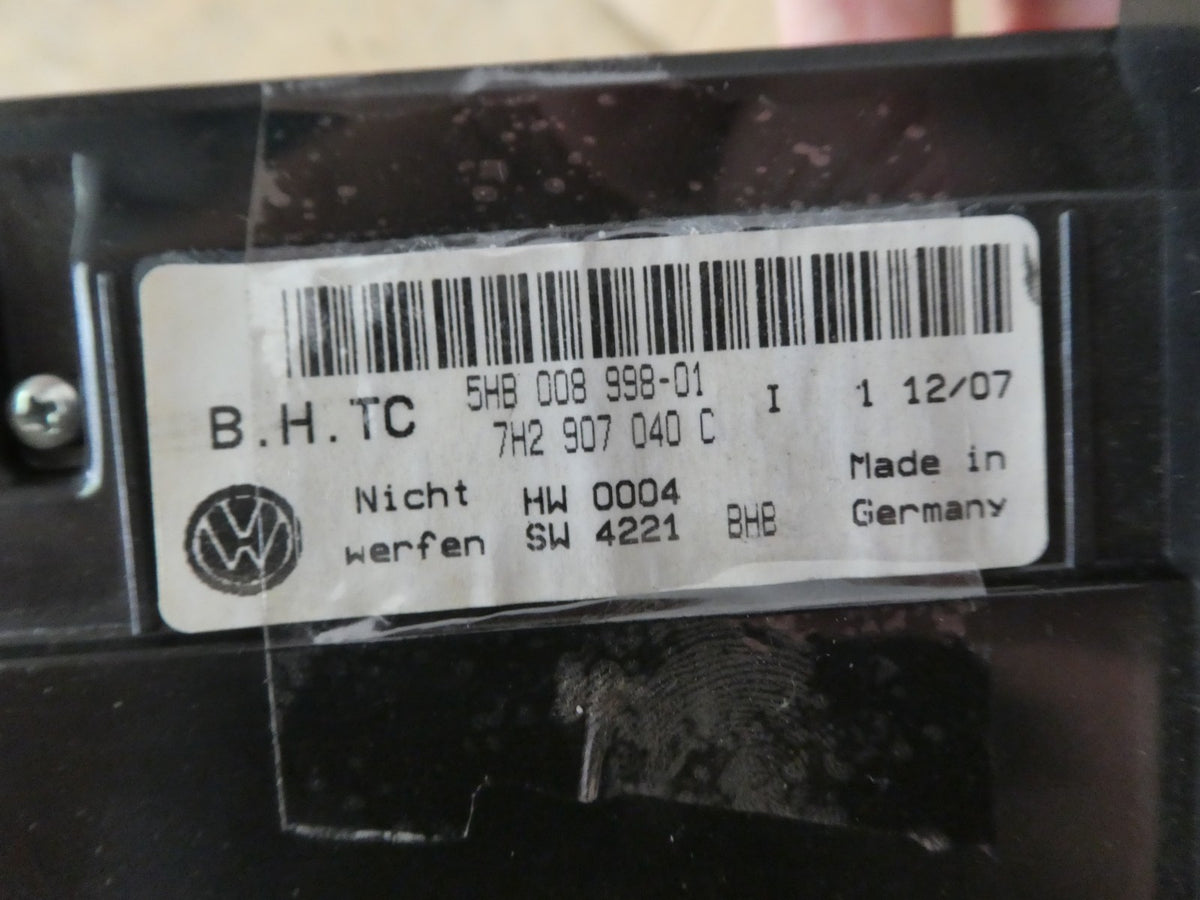 VW T5 MULTIVAN 2003-2016 Klimabedienteil Klimaregelung 7H2907040C ORIGINAL gebraucht - Transporter – Produktansicht 6