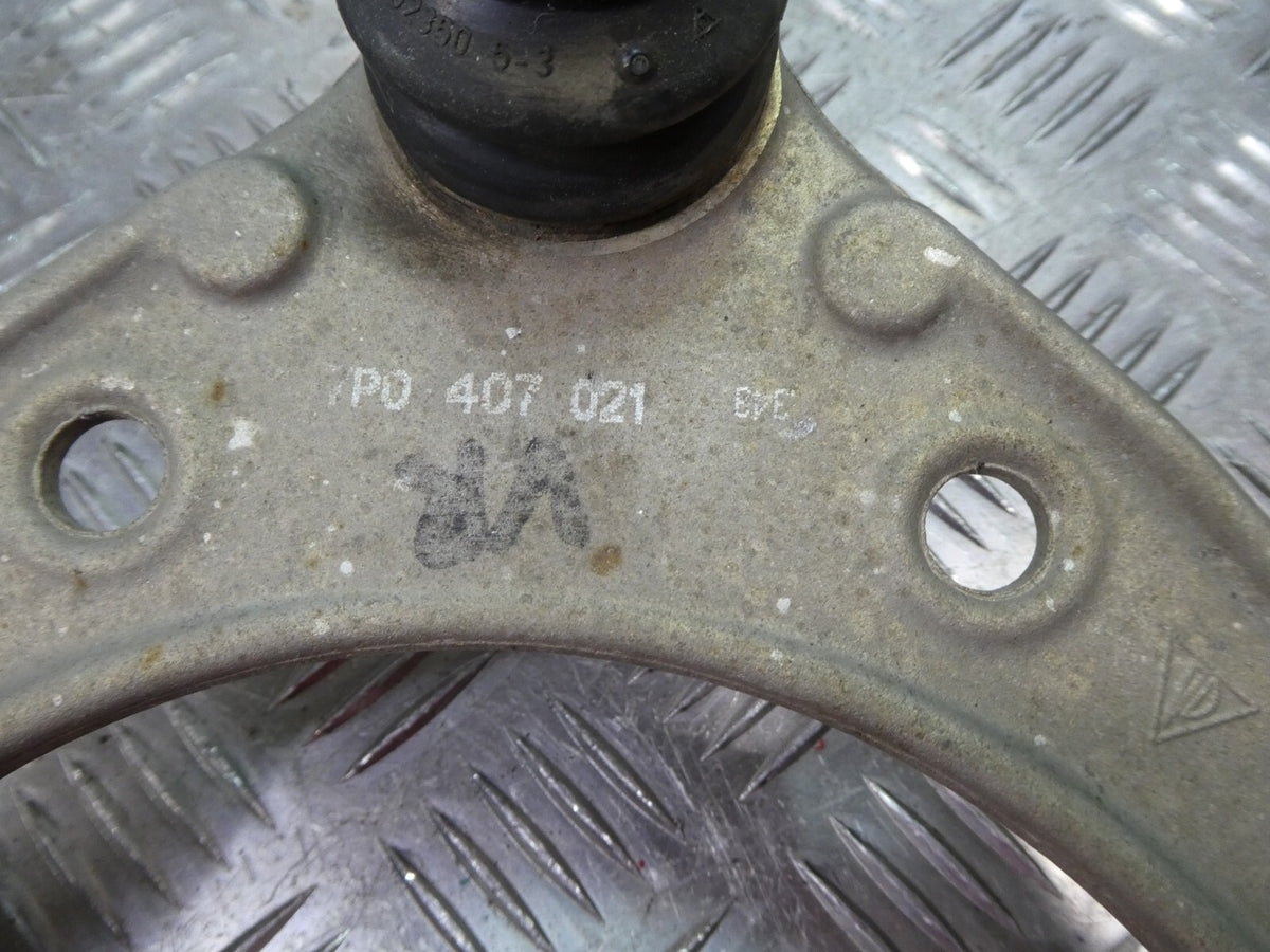 Porsche Cayenne 92A vorne oben links = rechts 7P0407021 ORIGINAL gebraucht - Querlenker – Produktansicht 3