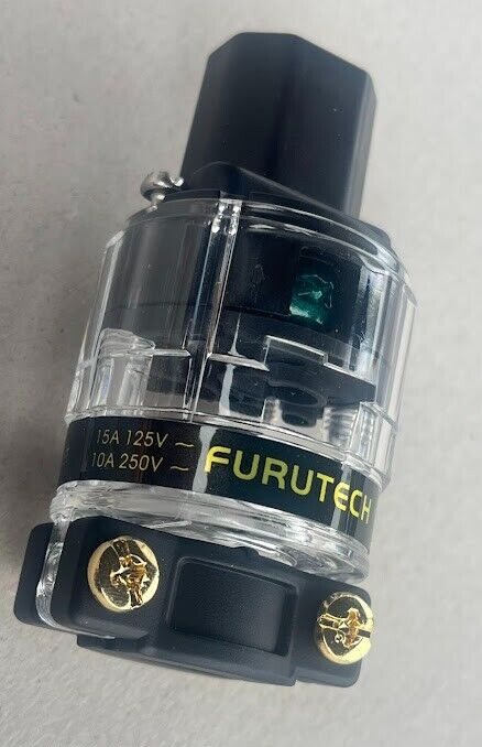 FI-11-N1 (R) Kaltgerätestecker Kaltgerätebuchse IEC C14 ORIGINAL gebraucht - FURUTECH – Produktansicht 5