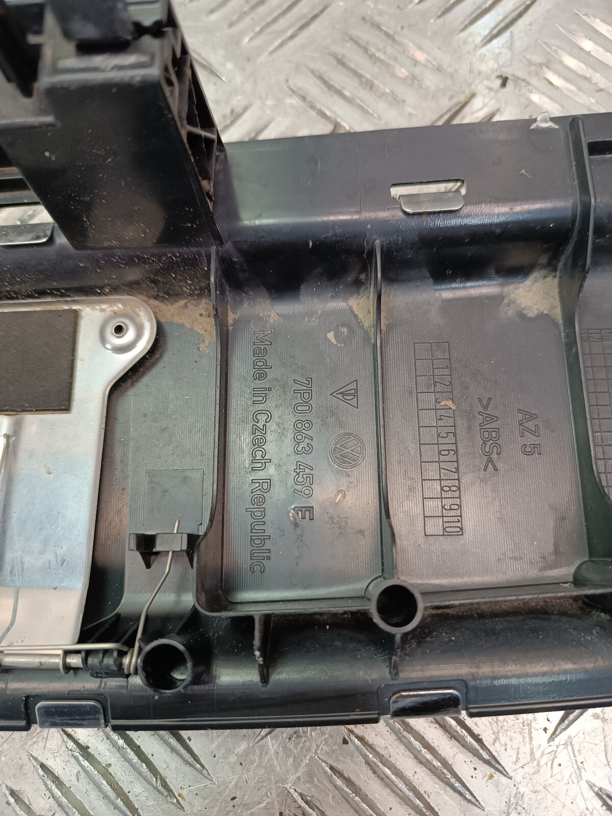 Porsche Cayenne S 92A Verkleidung Kofferraum Abdeckung 7P0863459E ORIGINAL gebraucht - Ladekante – Produktansicht 3