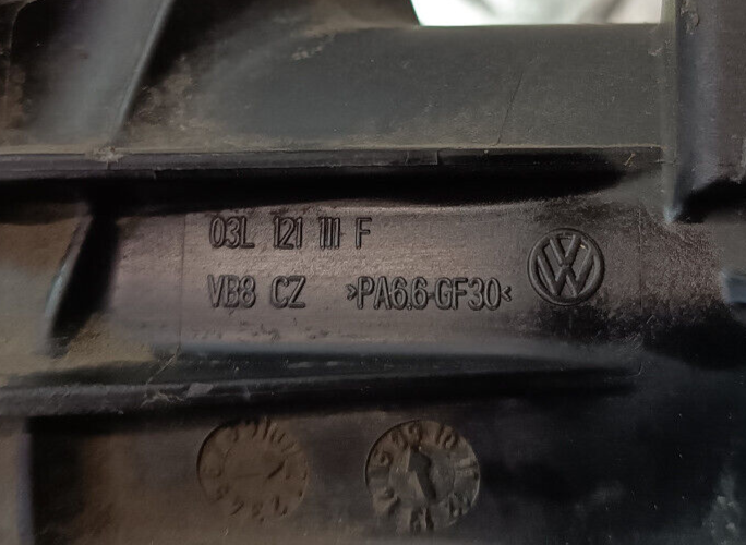 VW T5 2.0 TDI CAA Original Thermostat Kühlmittel 03L121111F gebraucht - Transporter – Produktansicht 3