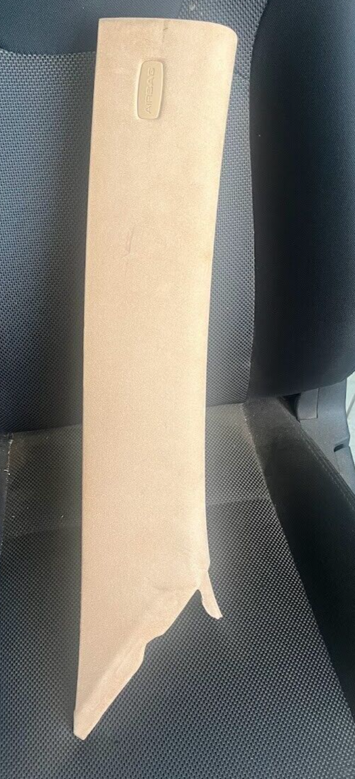 Porsche PANAMERA 970 Alcantara Verkleidung A-Säule beige vorne rechts ORIGINAL gebraucht - 970555180 – Produktansicht 1