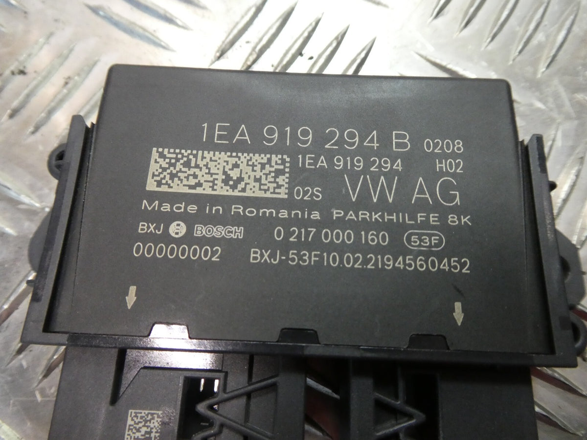 VW ID3 ID.3 ECU Steuergerät Einparkhilfe Parkhilfe PDC 1EA919294B ORIGINAL gebraucht - Volkswagen – Produktansicht 3