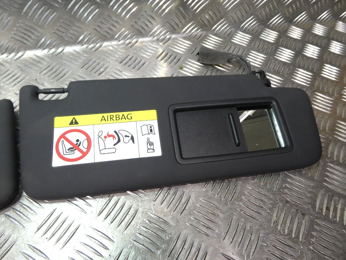 VW ID3 ID.3 1 paar Sonnenblende Links + Rechts schwarz ORIGINAL gebraucht - Volkswagen – Produktansicht 3