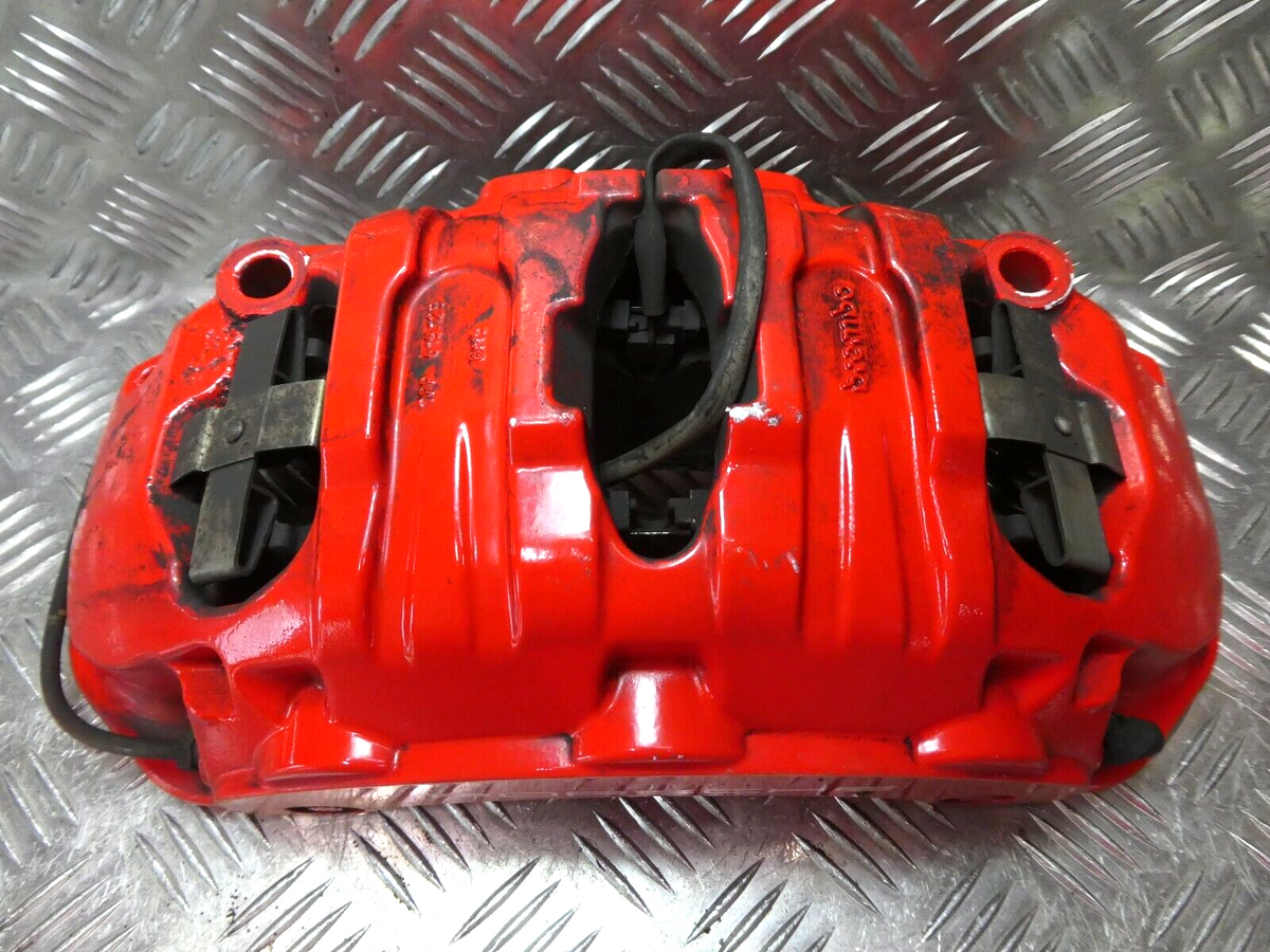 Porsche Panamer 970 Turbo GTS 4.8 3.6 Vorne BREMBO 7PP615123 ORIGINAL gebraucht - Bremssattel – Produktansicht 2