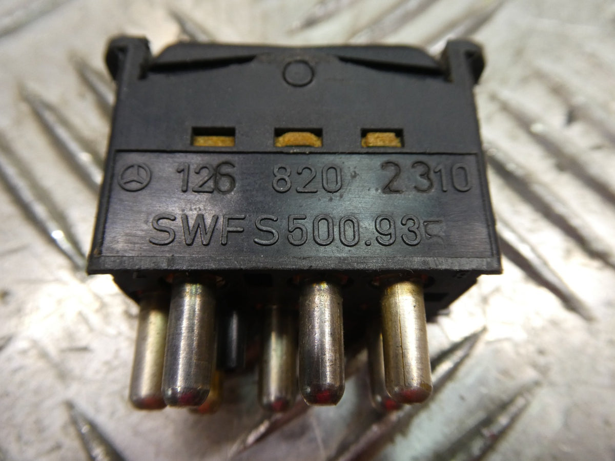 Orig. Mercedes-Benz W126 C126 SEC Schalter Klimaanlage Defroster ORIGINAL gebraucht - 1268202310 – Produktansicht 3
