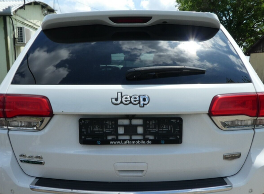 Jeep Grand WK2 Heckklappe ohne Anbauteile Weiß _ Bj.2015 ORIGINAL gebraucht - Cherokee – Produktansicht 1